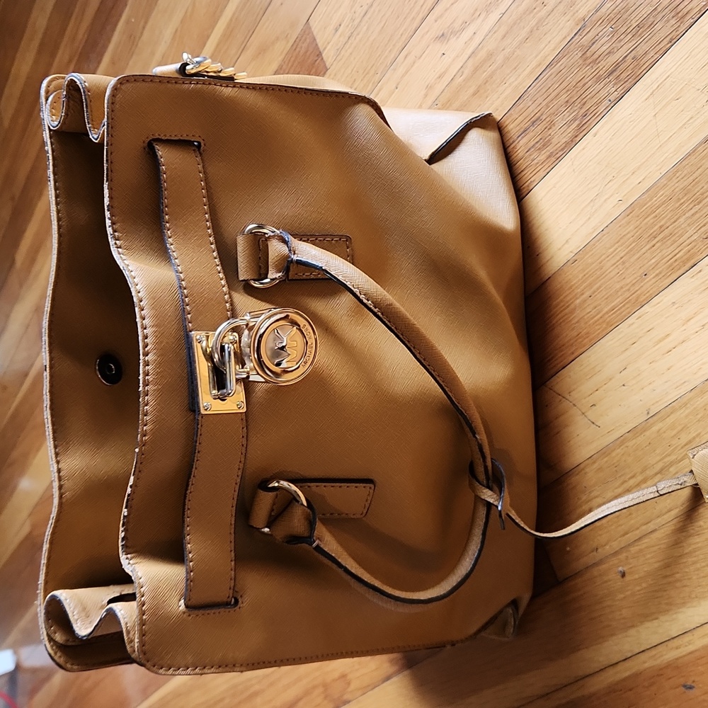 Michael Kors Tan Leather Tote